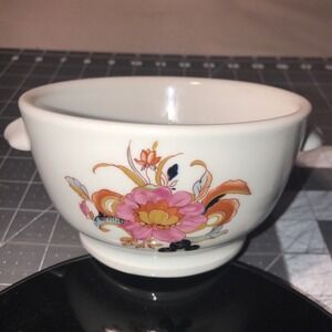 Maison Buffet by Shafford Oven to Table Lug Handle Souffle Porcelain Bowl France